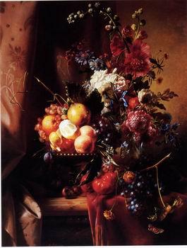 unknow artist Floral, beautiful classical still life of flowers.108 France oil painting art